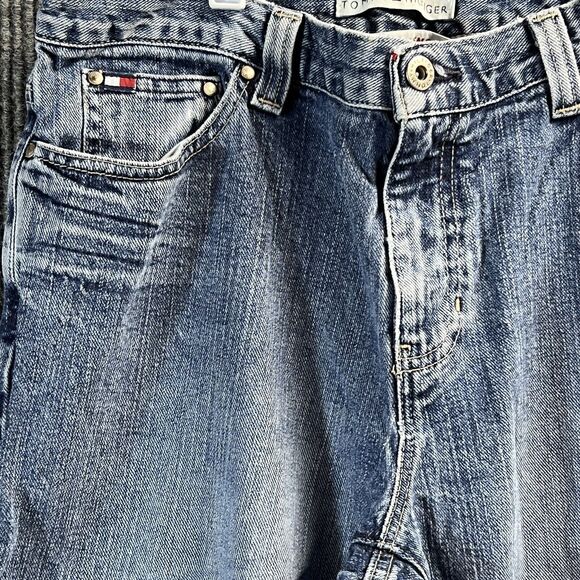 Tommy Hilfiger Womens Boyfriend Jeans‎ Size 8 Blue Denim Pants 30x31 - Picture 6 of 16
